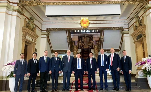 THE VISIT OF MR HORST PUDWILL – CHAIRMAN OF TTI GROUP AND CO-CHAIRMAN OF DEUTSCHES HAUS HO CHI MINH CITY AND HIS EXECUTIVE DELEGATION