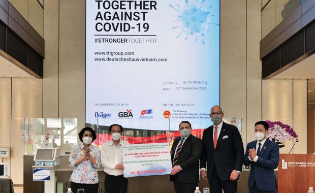 TTI & Deutsches Haus donated much-needed medical equipment to Ho Chi Minh City hospitals