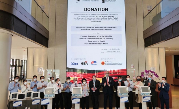 TTI & Deutsches Haus donated much-needed medical equipment to Ho Chi Minh City hospitals
